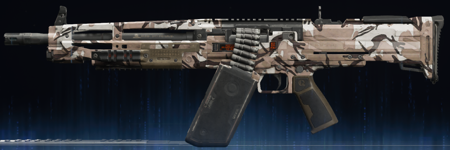 Rendu du camouflage Aride sur XM325